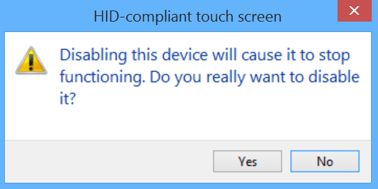 how to install hid compliant touch screen